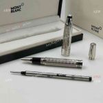 Replica Montblanc John F. Kennedy JFK Stainless Steel Rollerball Pen